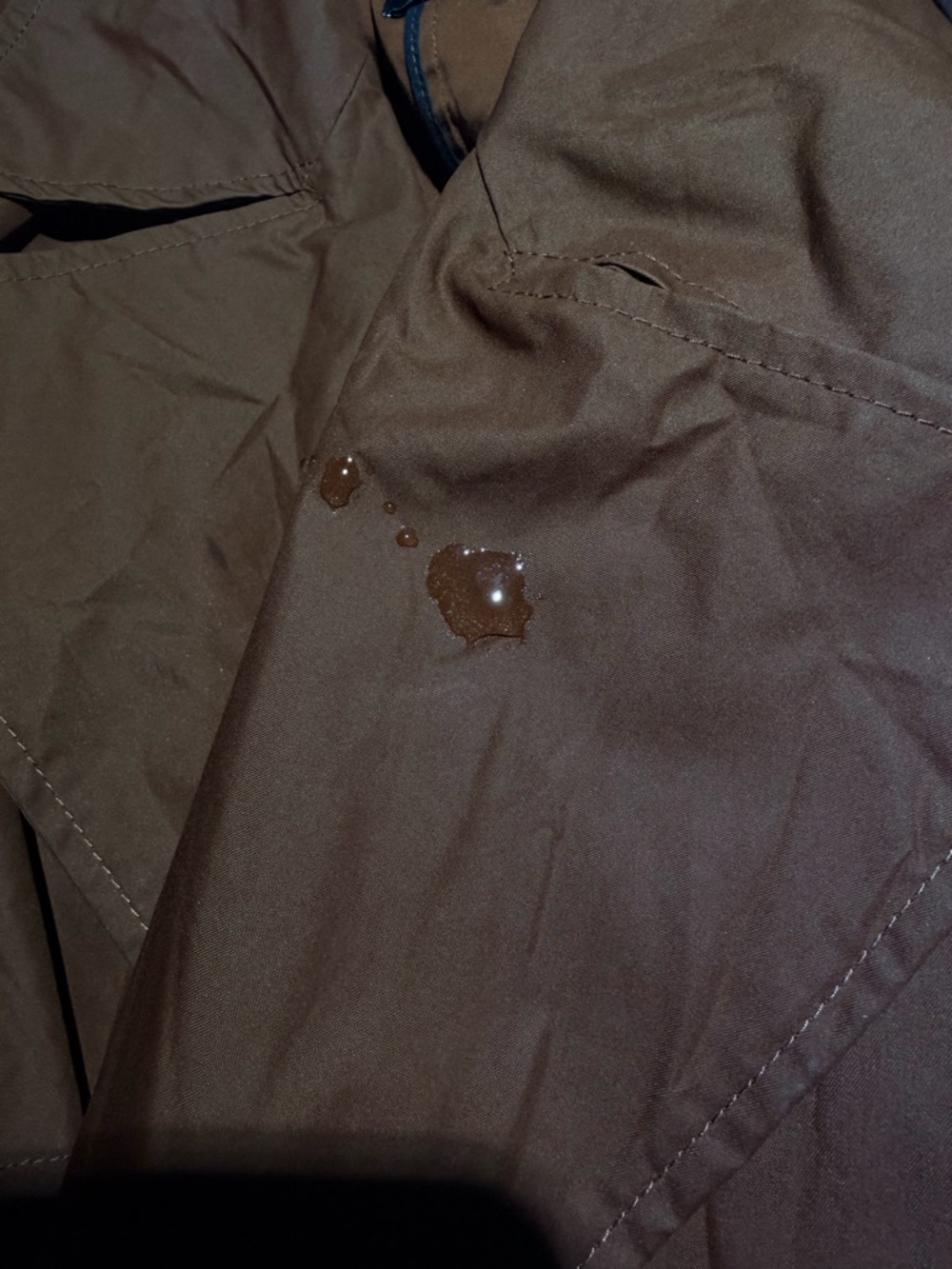 Zara Waterproof Brown Oversized Trench Coat - Picture 10 of 11